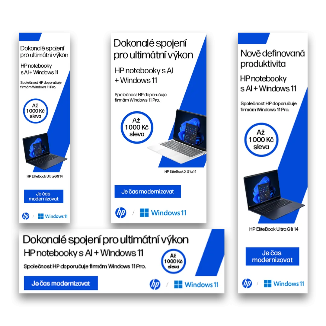 Kampaň Trade-In pro HP Inc.